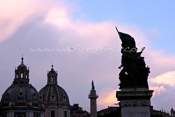 74. Roman Sunset - Rome, Italy