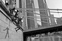 9. Sculptures At Play - Cavenagh Bridge, Singapore