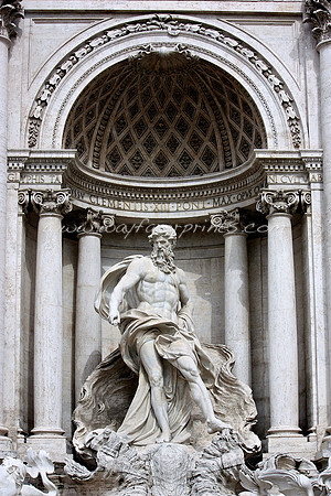 140. Trevi Fountain - Rome, Italy