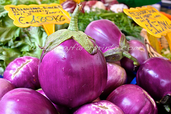 64. Eggplants - Rome, Italy