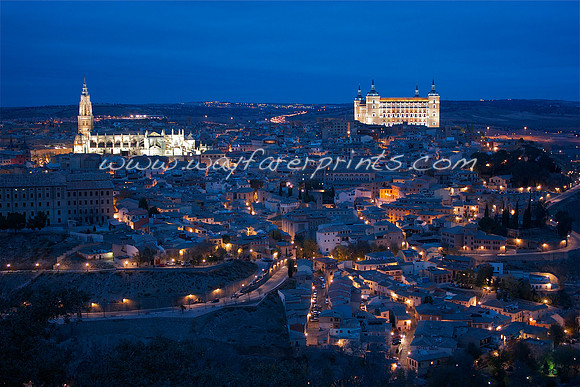 8. Toledo Nightscape - Toledo, Spain