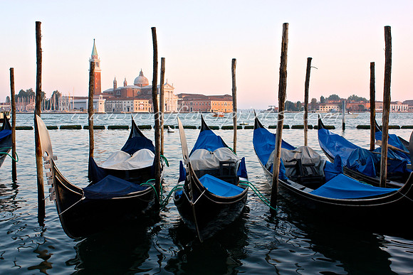 132. Gondolas - Venice, Italy