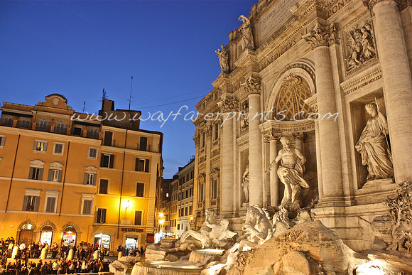 3. Trevi Fountain - Rome, Italy